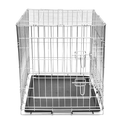 Foldable dog crate M metal