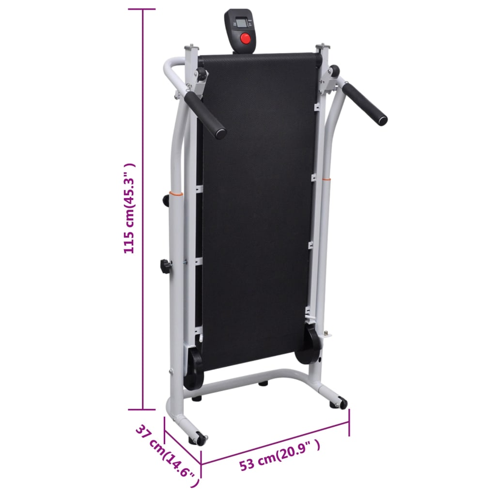 Mini treadmill foldable