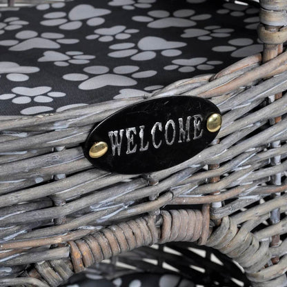 Cat bed/house/scratching post 2-layer with willow cushion