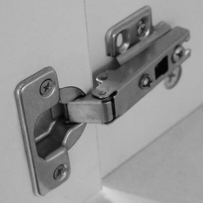 Bureau met lade en kastje 100x40x73 cm wit