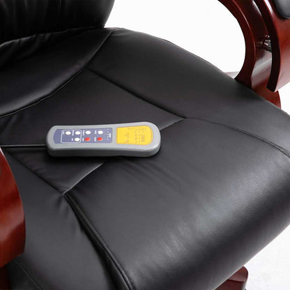 Kantoorstoel kunstleer zwart