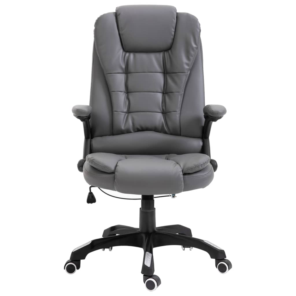 Office chair artificial leather anthracite