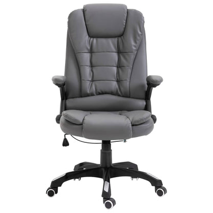 Office chair artificial leather anthracite