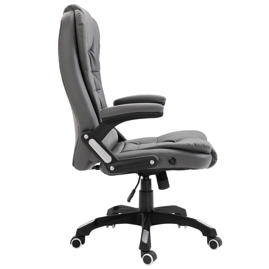 Office chair artificial leather anthracite