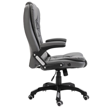 Office chair artificial leather anthracite
