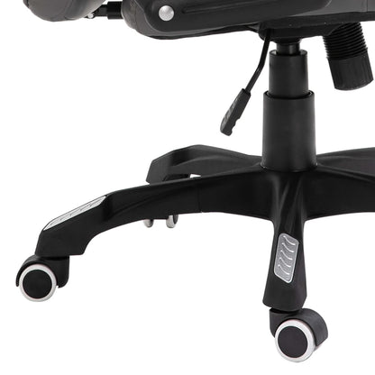 Office chair artificial leather anthracite