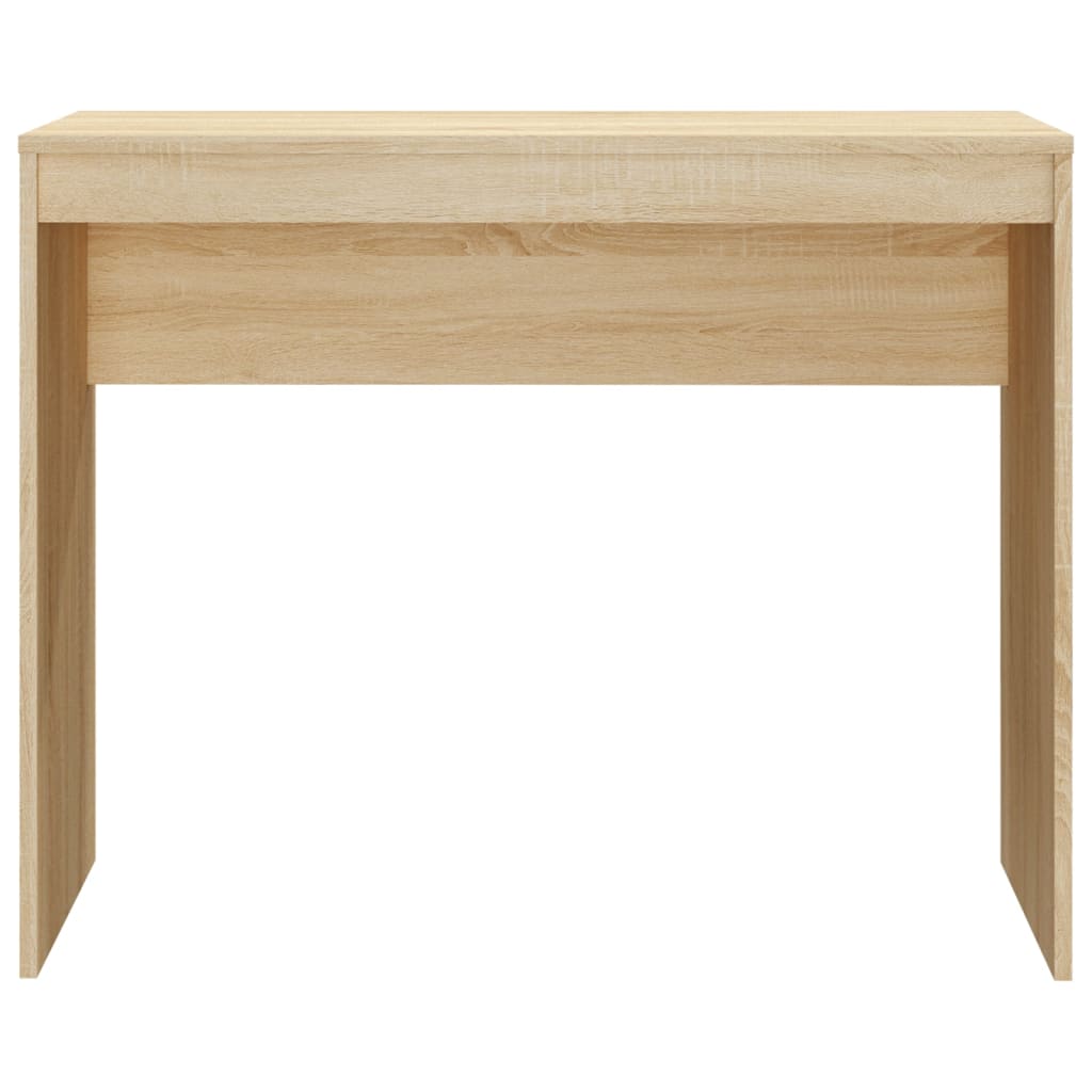 Bureau 90x40x72 cm bewerkt hout sonoma eikenkleurig