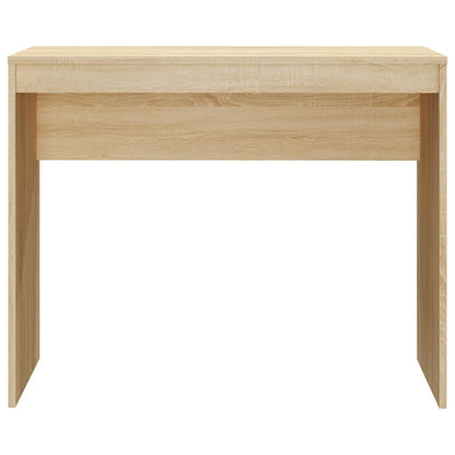 Bureau 90x40x72 cm bewerkt hout sonoma eikenkleurig
