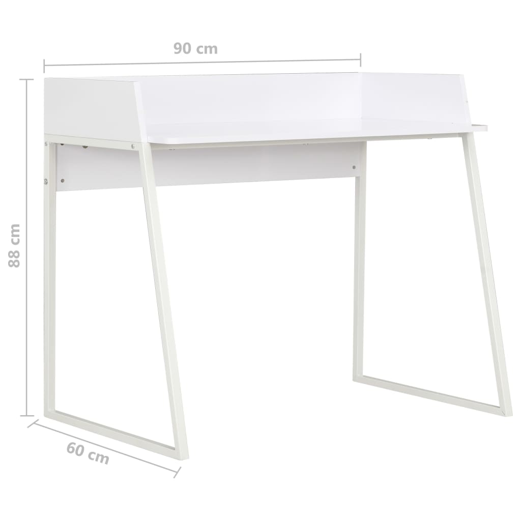 Desk 90x60x88 cm white