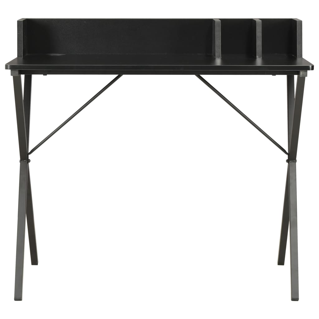 Desk 80x50x84 cm black