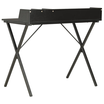 Desk 80x50x84 cm black