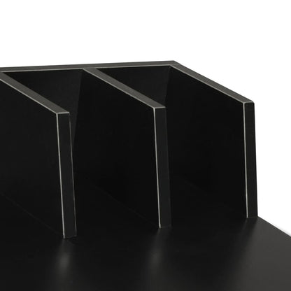 Desk 80x50x84 cm black