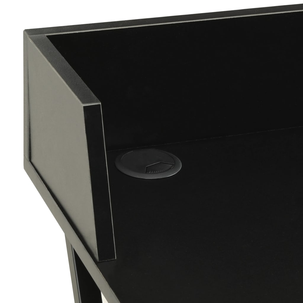 Desk 80x50x84 cm black