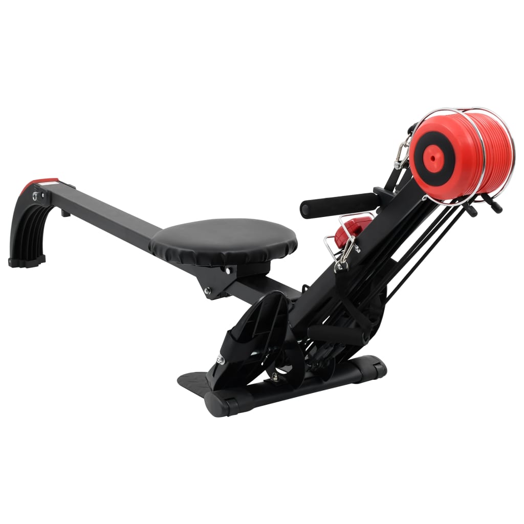 Roeitrainer met regelbare weerstand inklapbaar