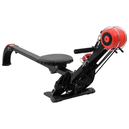 Roeitrainer met regelbare weerstand inklapbaar