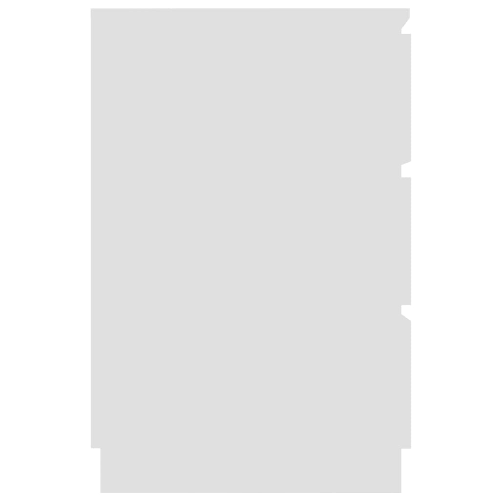 Schrijftafel 140x50x77 cm bewerkt hout wit