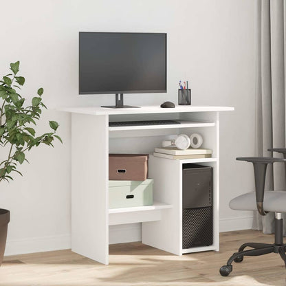 Desk 80x45x74 cm chipboard white