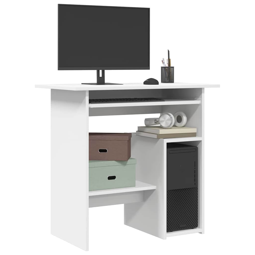 Desk 80x45x74 cm chipboard white