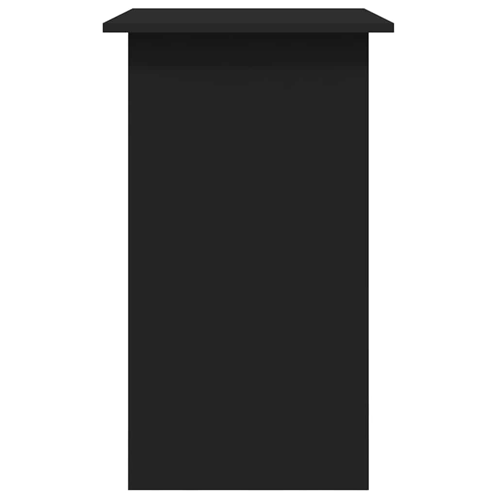 Desk 80x45x74 cm chipboard black