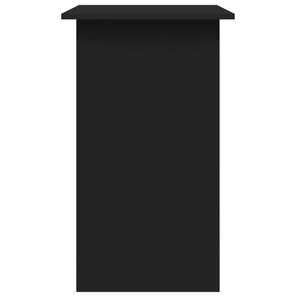 Desk 80x45x74 cm chipboard black
