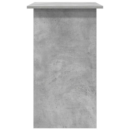 Desk 80x45x74 cm chipboard concrete gray