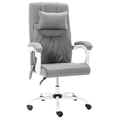 Office massage chair fabric gray