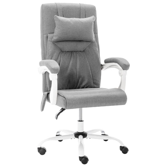 Office massage chair fabric gray