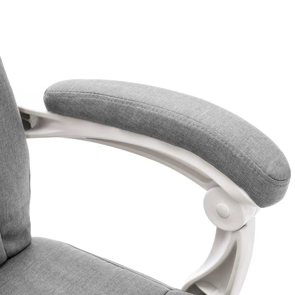 Office massage chair fabric gray