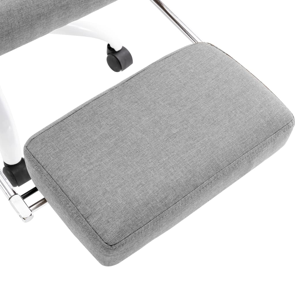 Office massage chair fabric gray