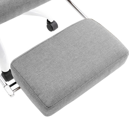 Office massage chair fabric gray