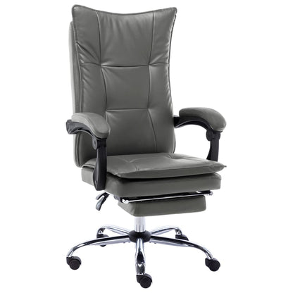 Office chair artificial leather anthracite