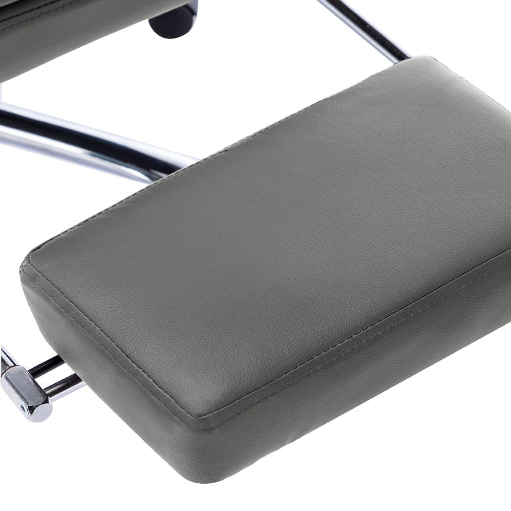 Office chair artificial leather anthracite