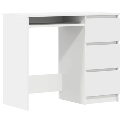 Desk 90x45x76 cm chipboard white
