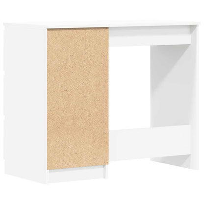 Desk 90x45x76 cm chipboard white