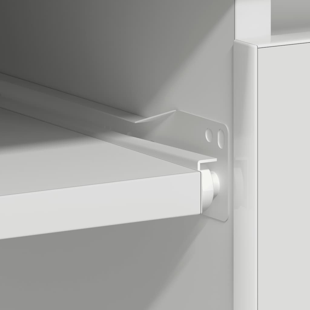 Desk 90x45x76 cm chipboard white