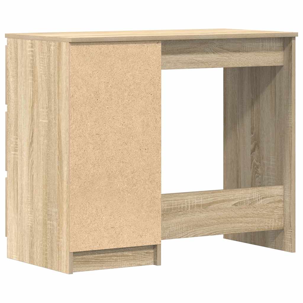 Desk 90x45x76 cm chipboard sonoma oak color