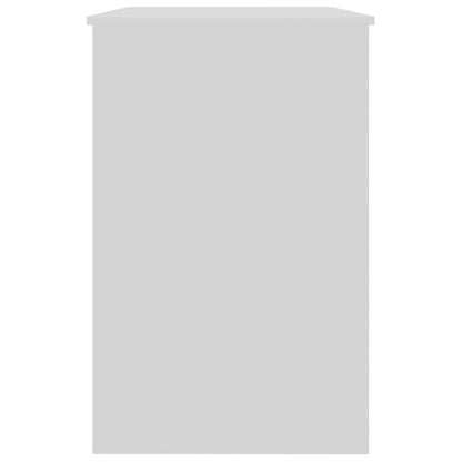 Desk 100x50x76 cm processed wood white