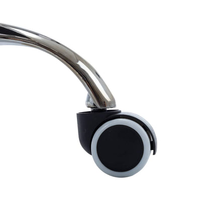 Office chair swivel artificial leather pink