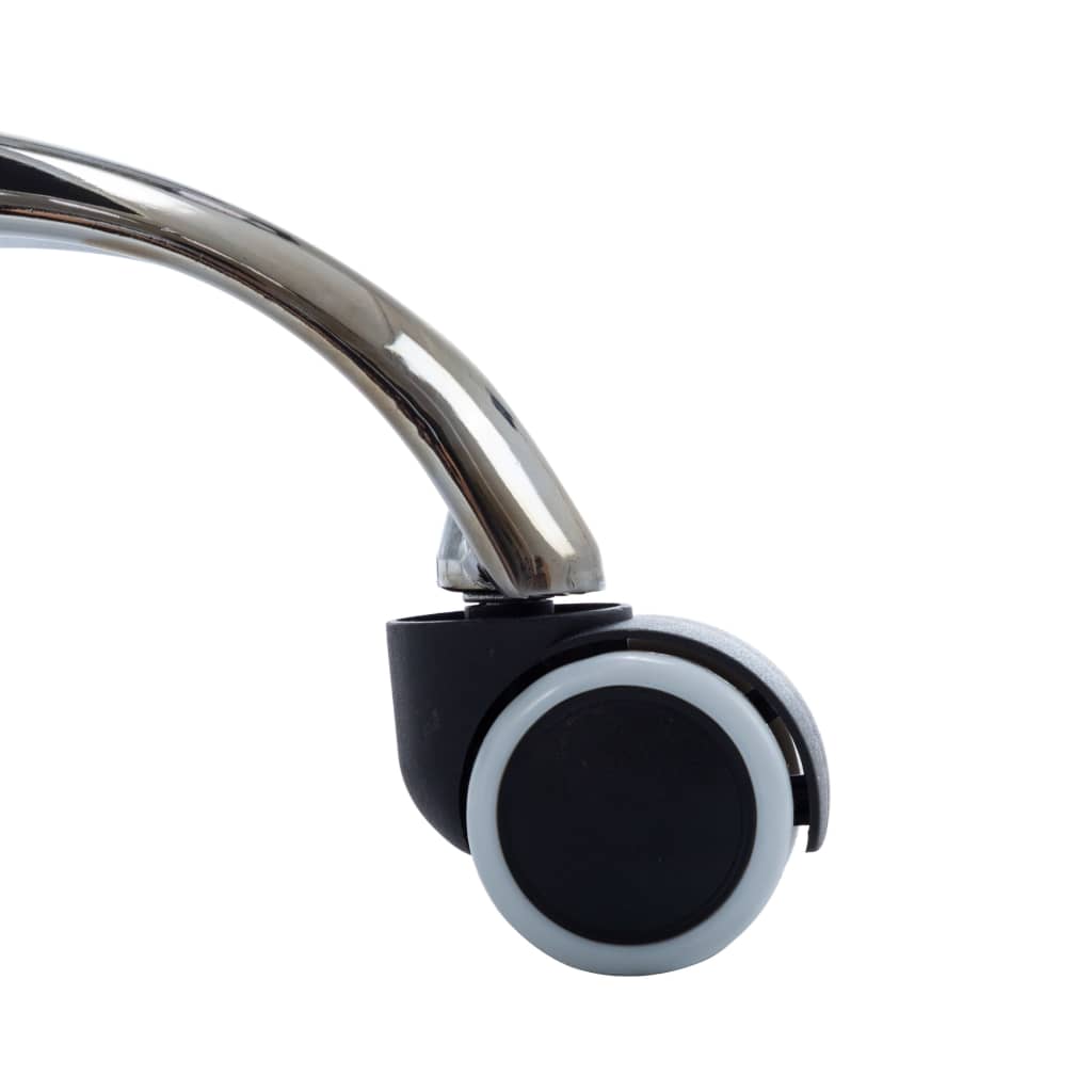 Office chair swivel artificial leather black