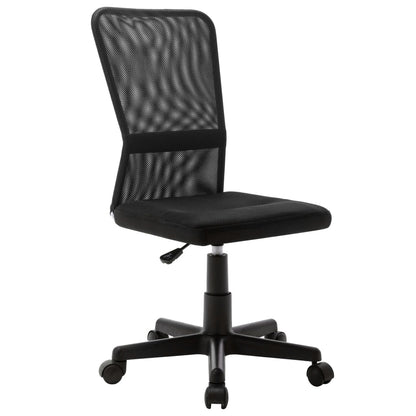 Office chair 44x52x100 cm mesh fabric black