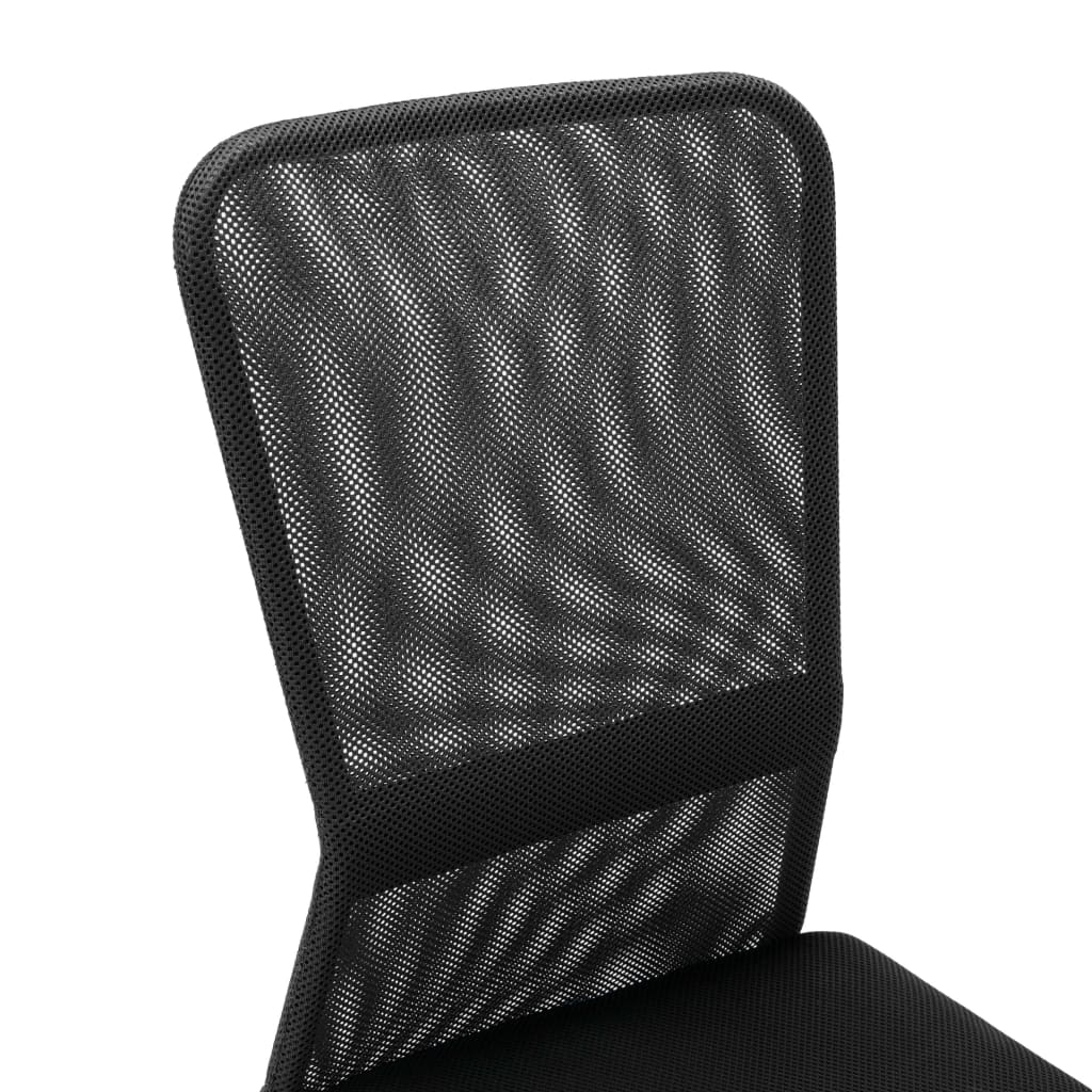 Office chair 44x52x100 cm mesh fabric black