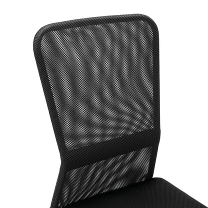 Office chair 44x52x100 cm mesh fabric black