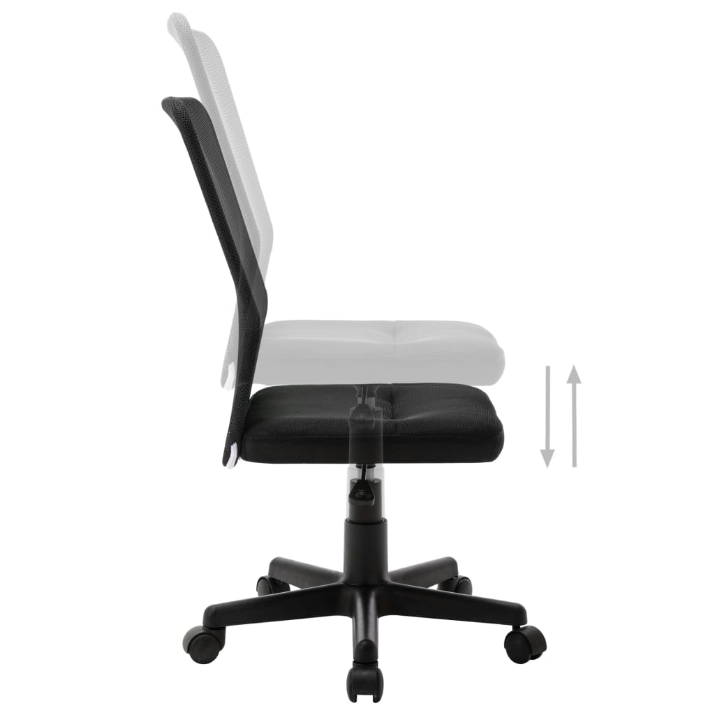 Office chair 44x52x100 cm mesh fabric black