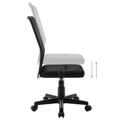 Office chair 44x52x100 cm mesh fabric black