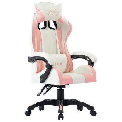 Racing seat artificial leather pink