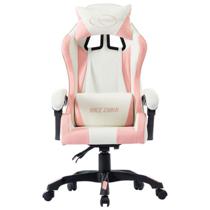 Racing seat artificial leather pink