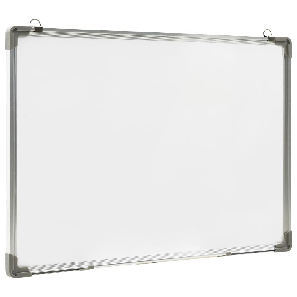 Whiteboard magnetic 70x50 cm steel white