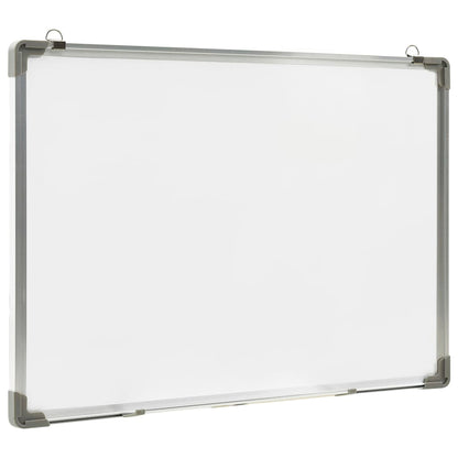 Whiteboard magnetic 70x50 cm steel white