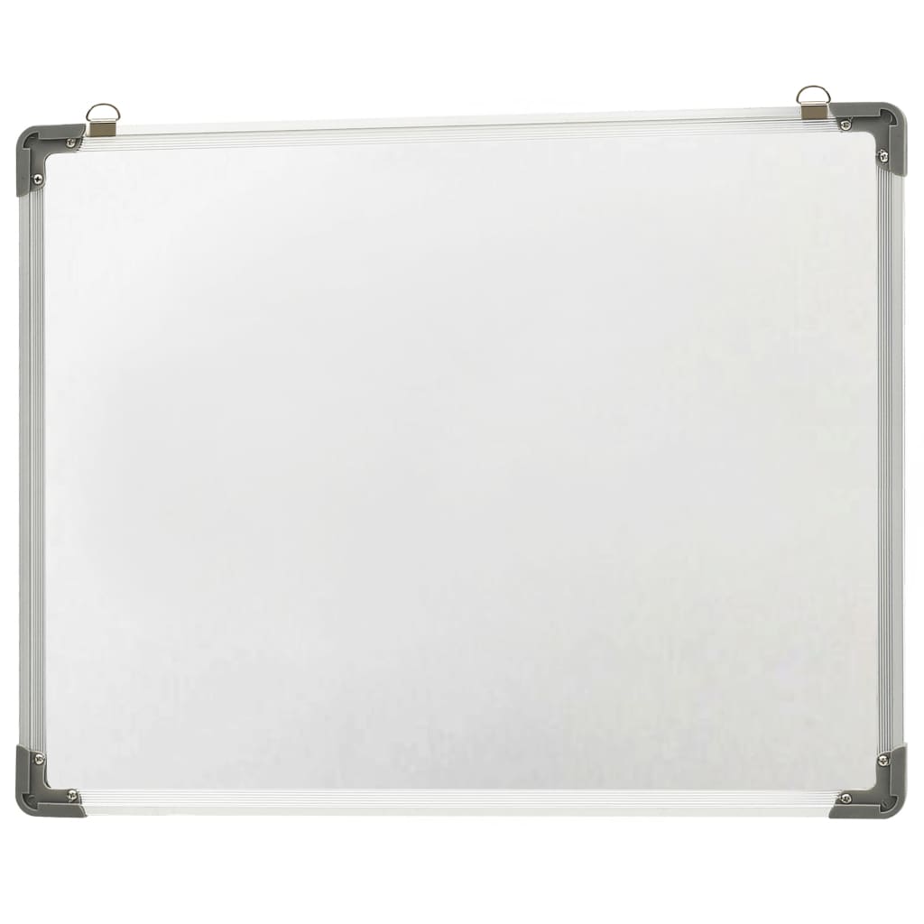 Whiteboard magnetic 90x60 cm steel white