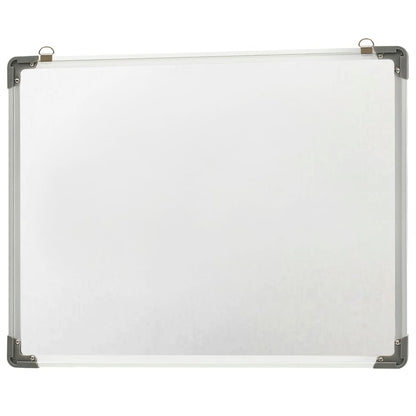 Whiteboard magnetic 90x60 cm steel white